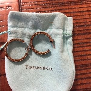 Tiffany and Co small hoop earrings